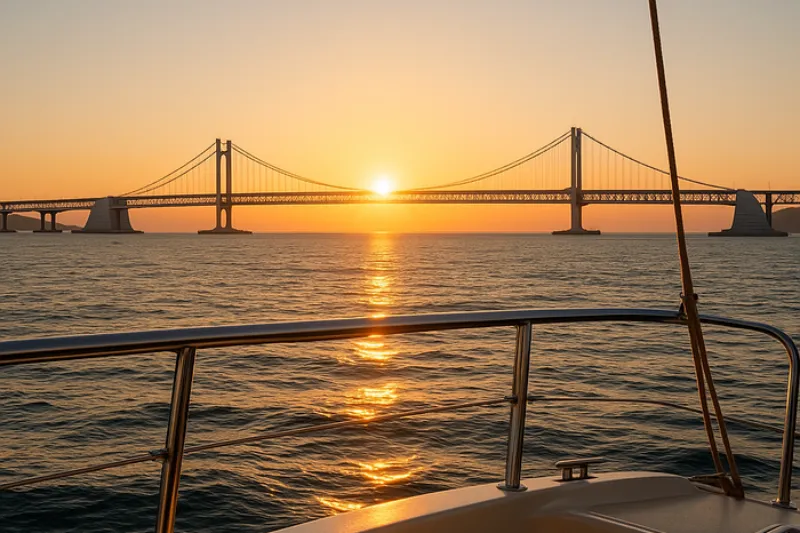 부산 해돋이 요트